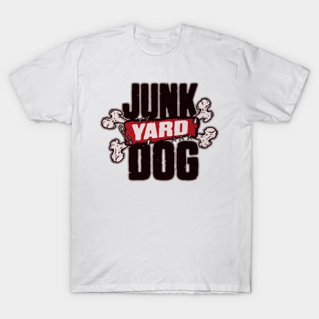 Junkyard Dog Logo T-Shirt by MunMun_Design